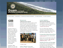 Tablet Screenshot of guamsolidwastereceiver.org